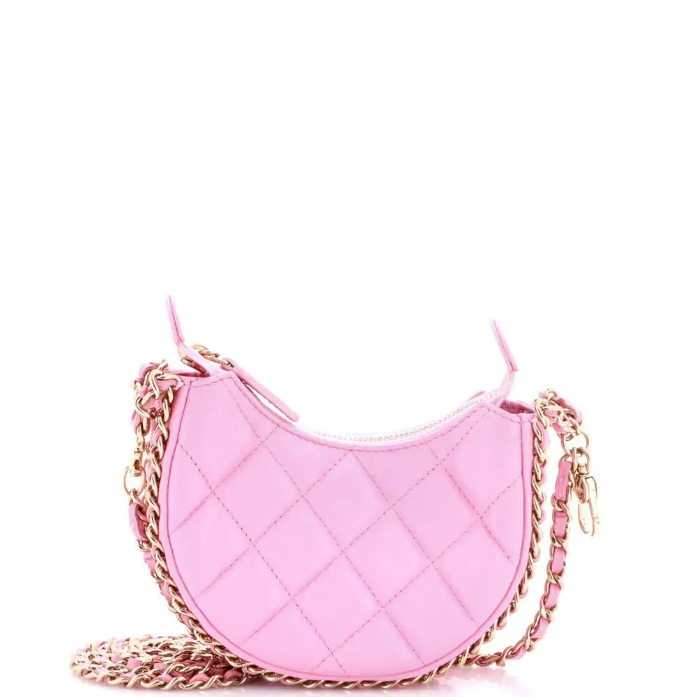 Chanel Chain Around Hook Hobo Quilted #266268C31B